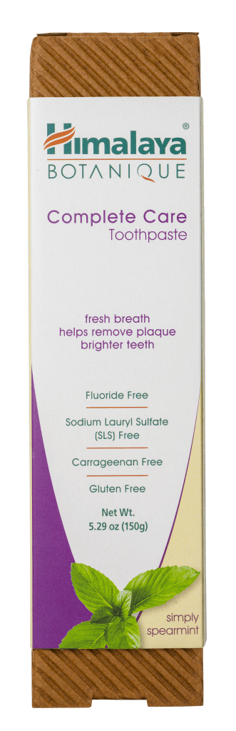 Simply Spearmint Complete Care Toothpaste package