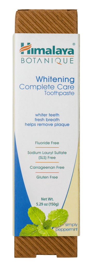 Simply Peppermint Whitening Toothpaste package